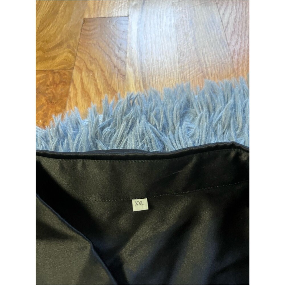 SlipingToSoft Black Silk Blouse 100% Pure Mulberry Silk Quiet Luxury Size XXL - Picture 3 of 8